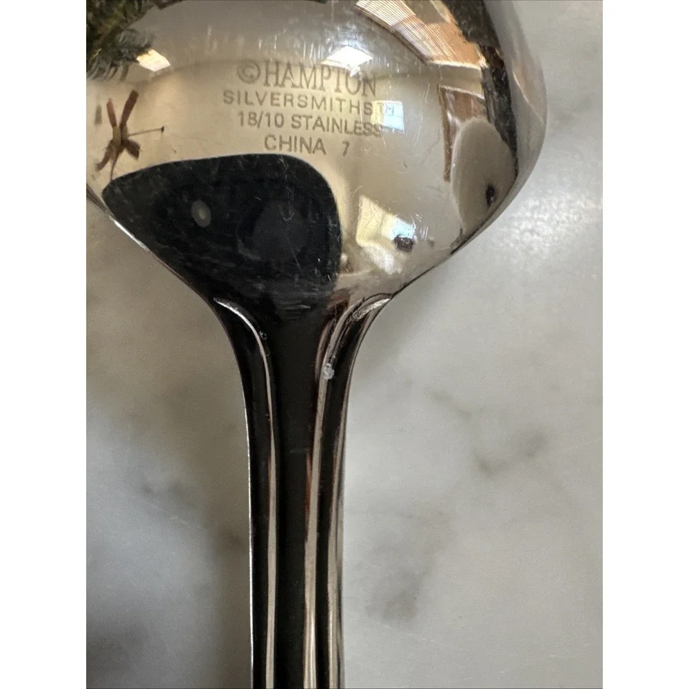 Elana by Hampton Silversmiths 18/10 Stainless Serving Pieces Lot Of 3